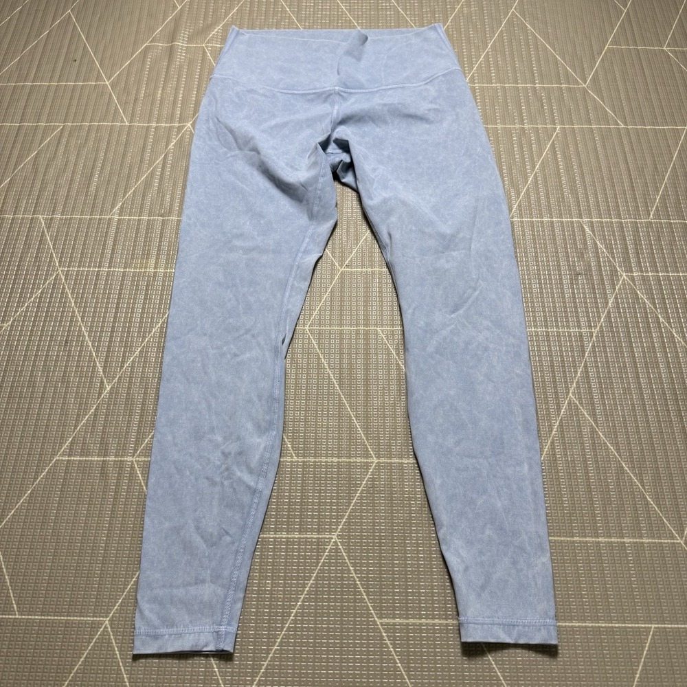 Lululemon Wunder Under HR Tight *Snow Washed 28" Sz 10 Washed Chambray LW5BY1S